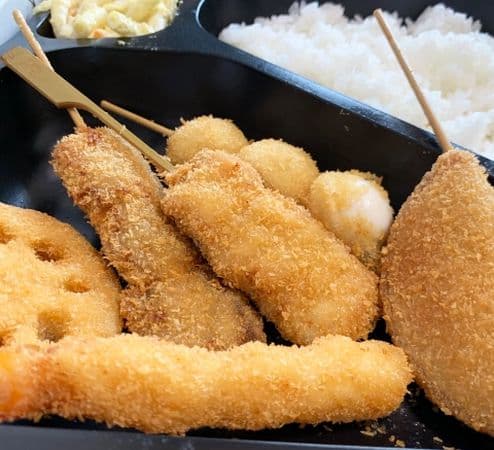 串カツ弁当