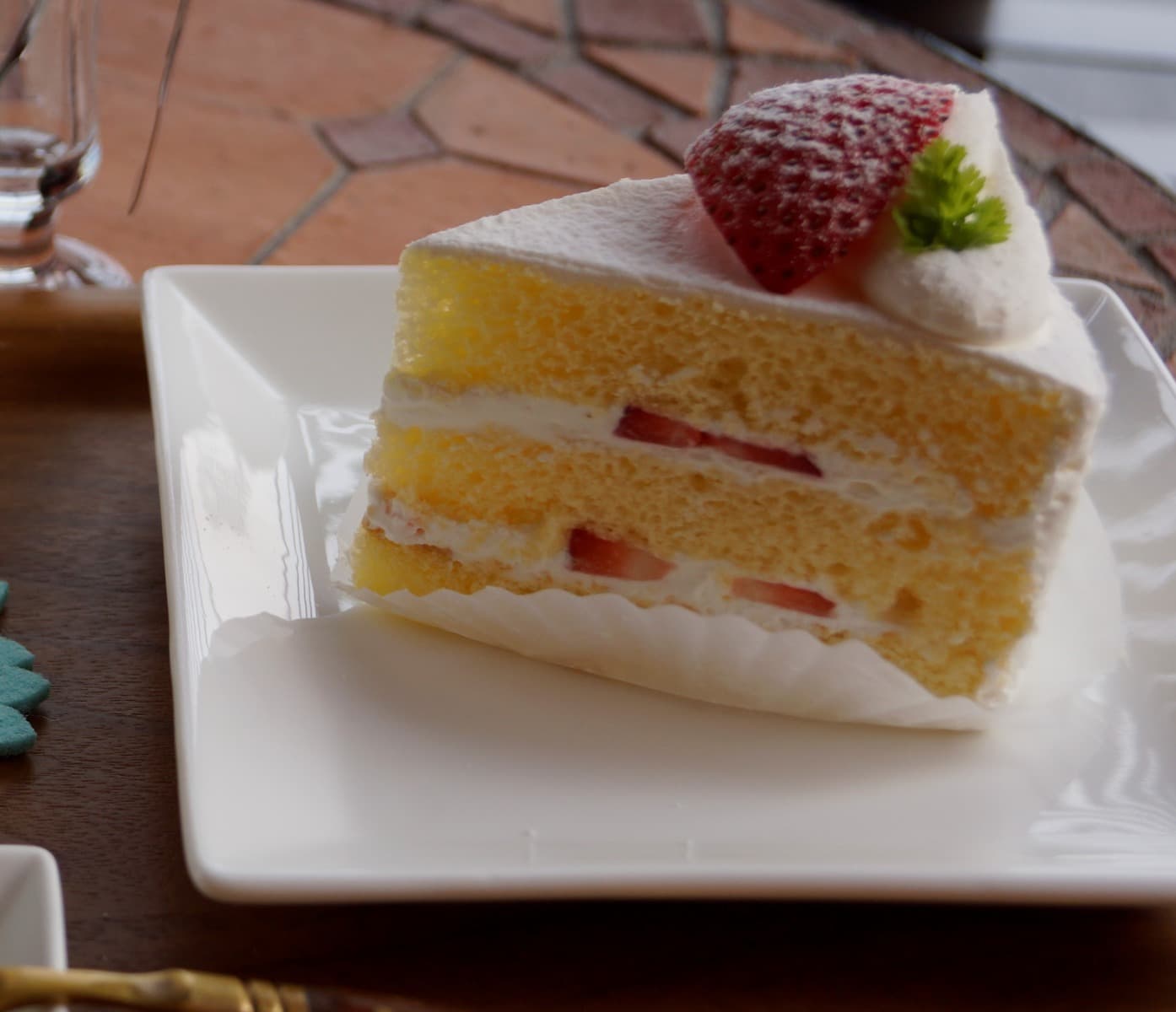 苺のショートケーキ（カット）
