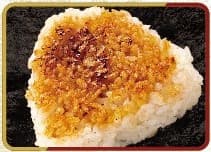醤油バターの焼きむすび