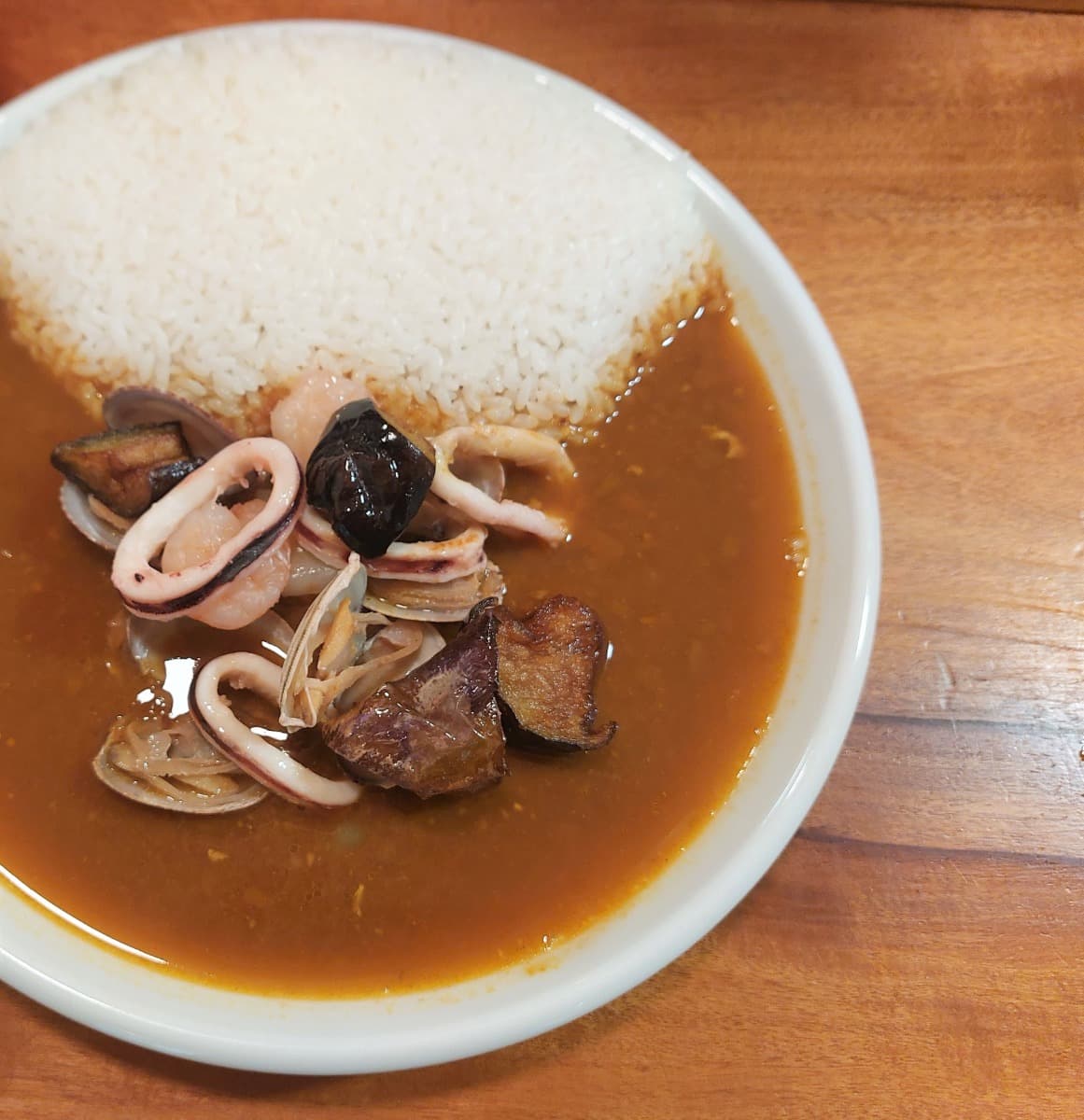 シャバシーフードカレー
