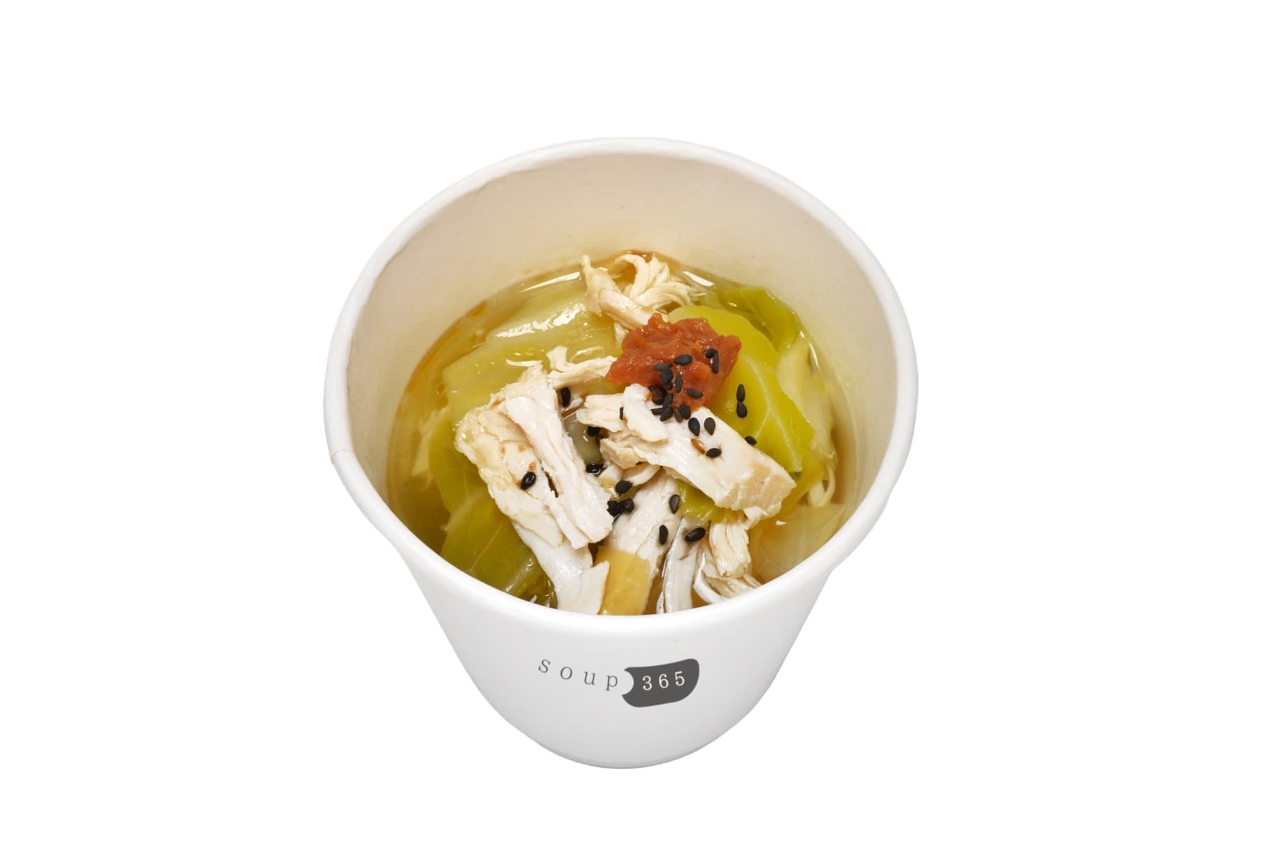 梅香るささみとキャベツの冷製鶏ダシスープ