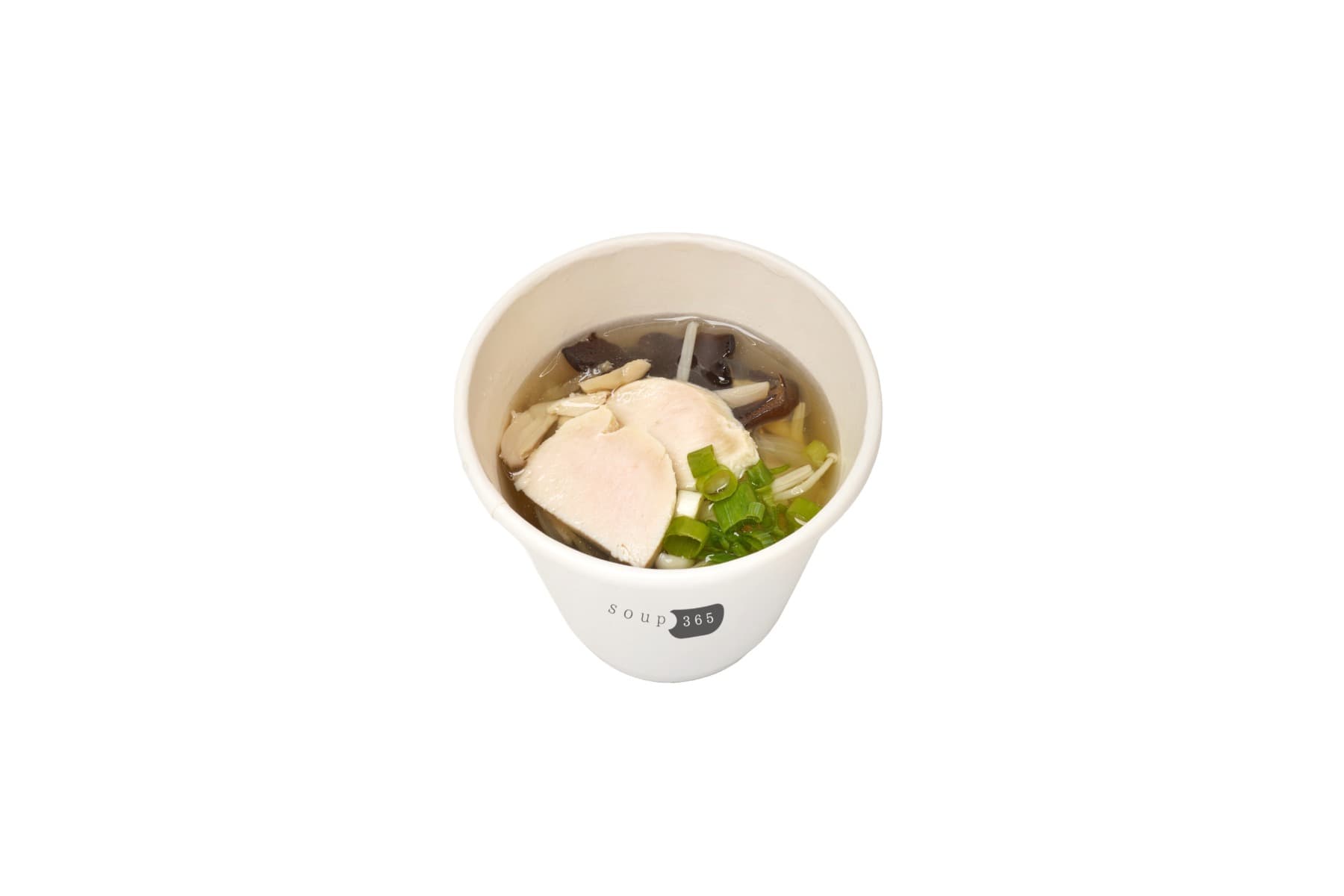 たっぷり木の子と自家製鶏ハムの生姜かおるスープ(S)