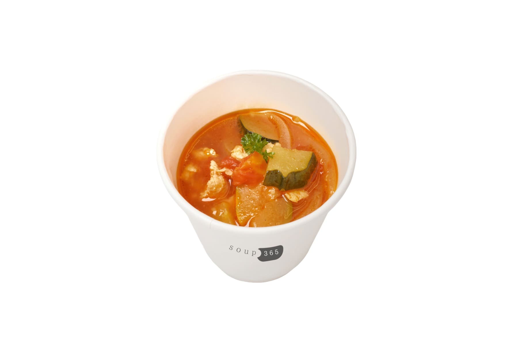 真っ赤な夏野菜スープ
