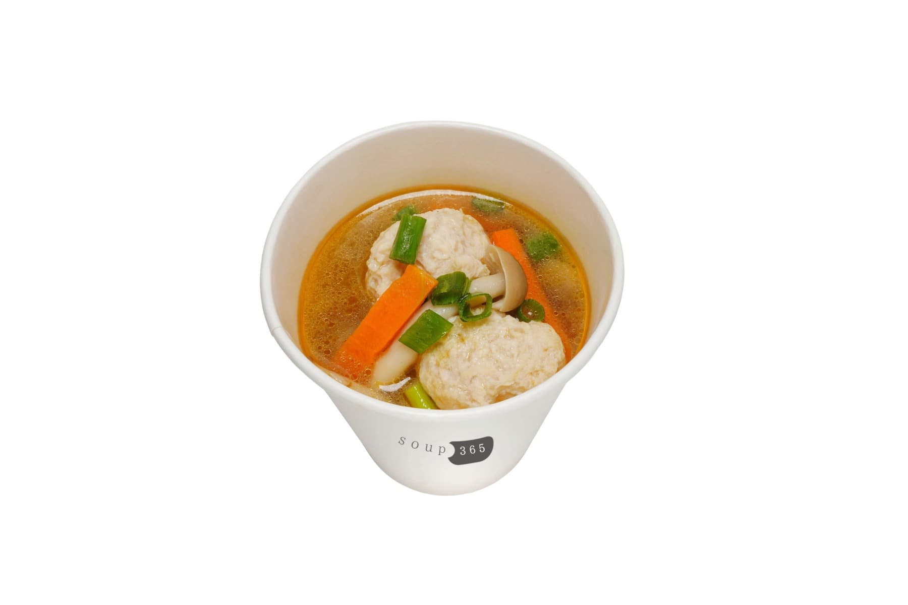 ふんわり鶏団子の生姜スープ