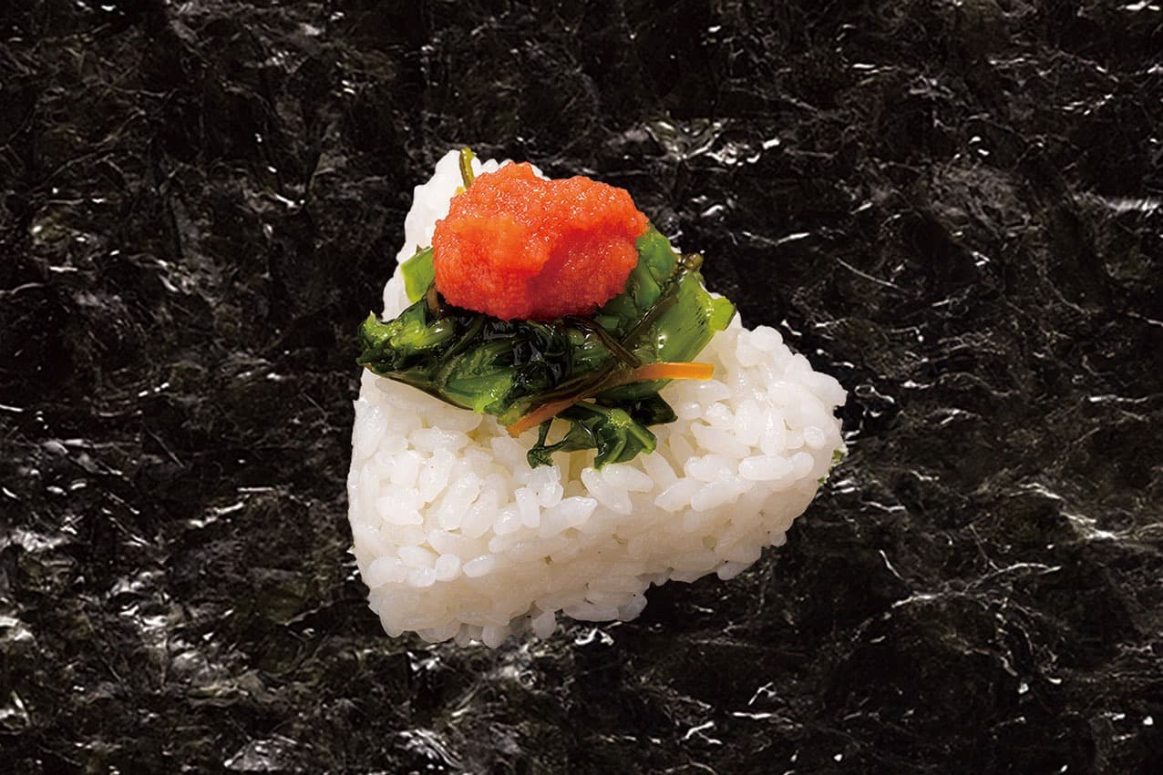 野沢菜わさび明太子
